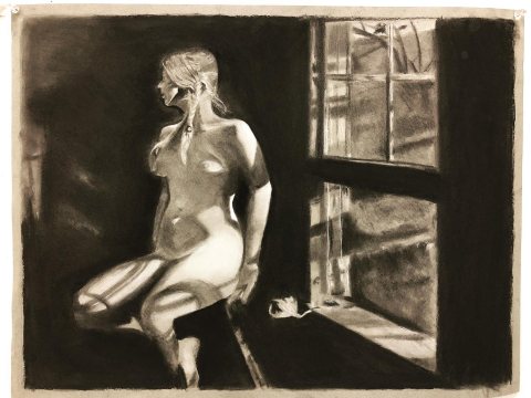 Untitled (Figure at Window)